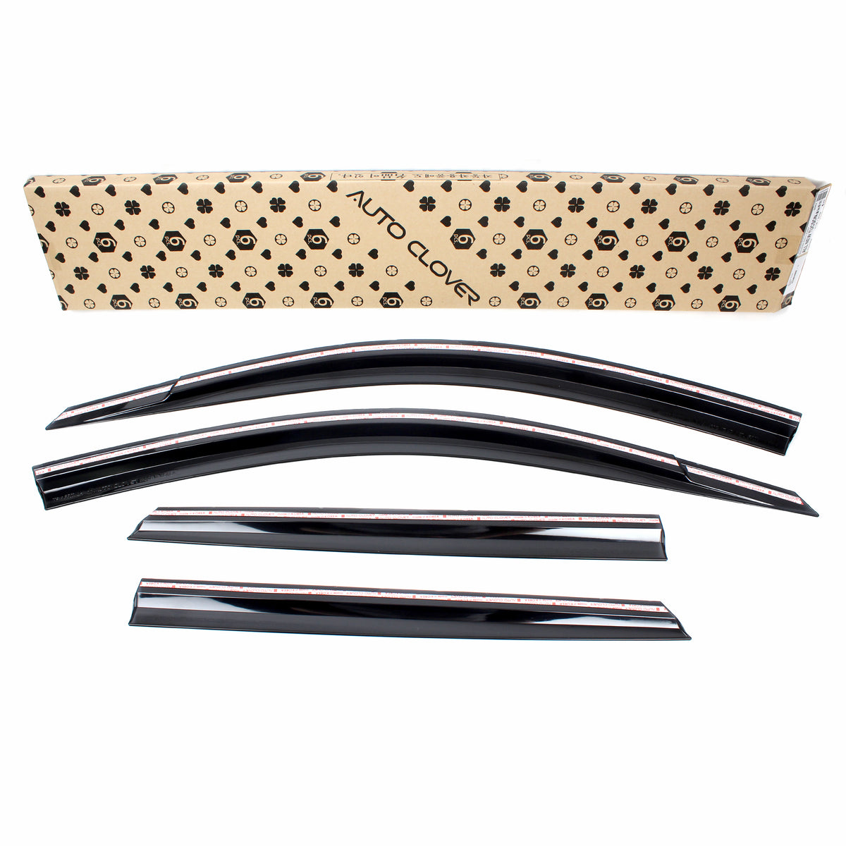 Smoked Window Sun Vent Visor Rain Guards 4pcs for 2016-2021 Hyundai Tucson