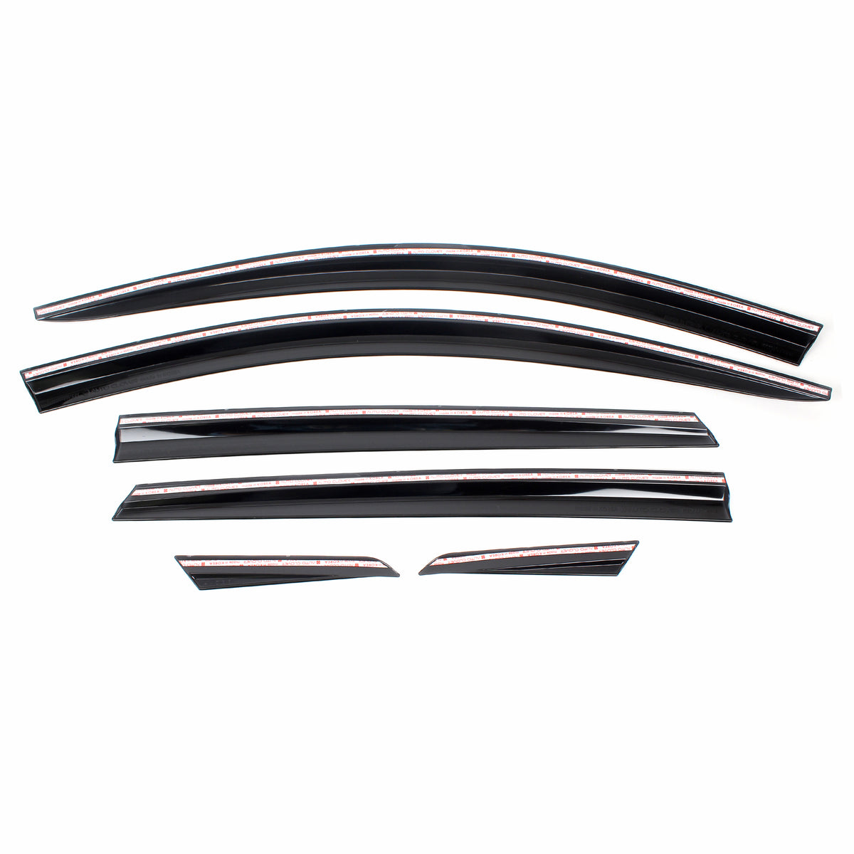Smoked Window Sun Vent Visor Rain Guards 6pcs for 2016-2020 Kia Optima