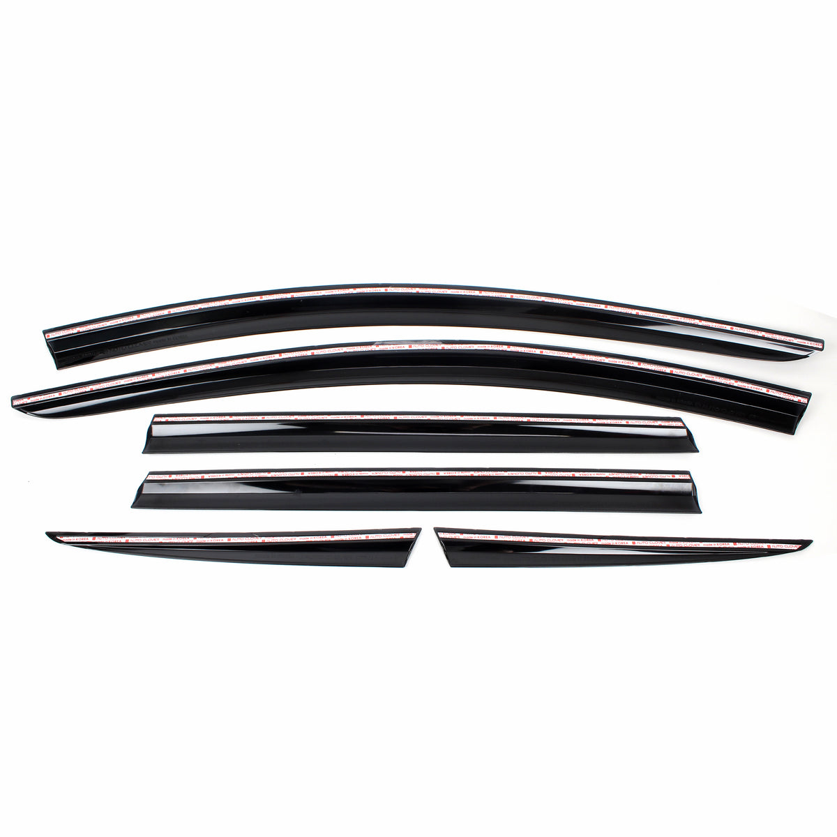 Smoked Window Sun Vent Visor Rain Guards 6pcs for 2015-2023 Nissan Murano