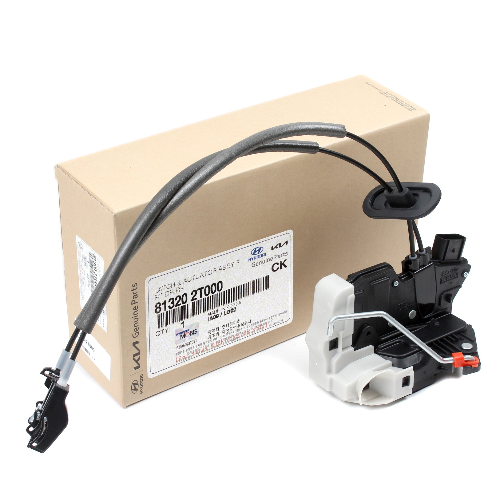 GENUINE Front Door Lock Actuator RIGHT RH for 2011-2013 Kia Optima 813202T000