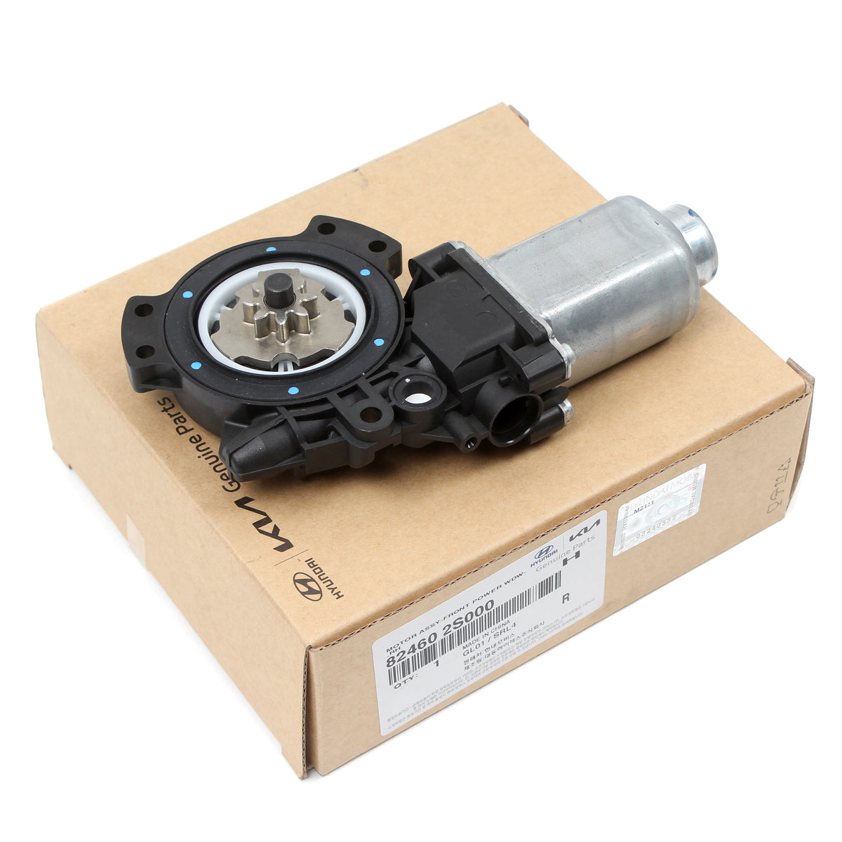 GENUINE Power Window Motor RIGHT W/O AUTO UP &amp; DOWN for 10-15 Hyundai Tucson