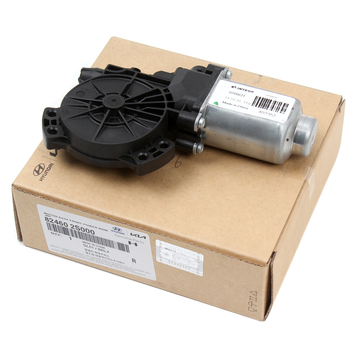 GENUINE Power Window Motor RIGHT W/O AUTO UP &amp; DOWN for 10-15 Hyundai Tucson