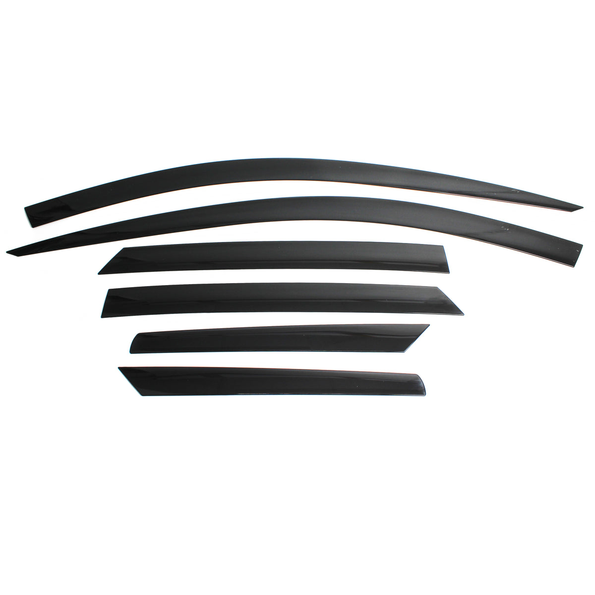 Smoked Window Sun Vent Visor Rain Guards 6pcs for 2021-2023 Kia K5
