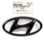 GENUINE Front Grille "H" Emblem Matte BLACK for 2022 2023 Hyundai Kona N