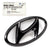 GENUINE Front Grille "H" Emblem Matte BLACK for 2022 2023 Hyundai Kona N