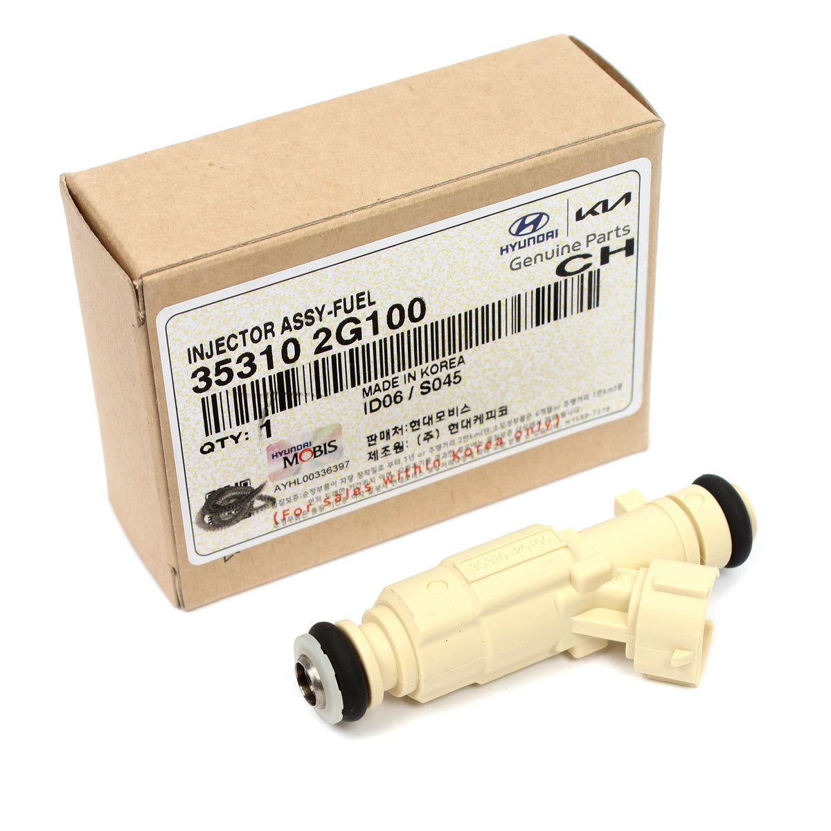 GENUINE Fuel Injector for 2010-2015 Hyundai Tucson Kia Forte 2.0L 353102G100