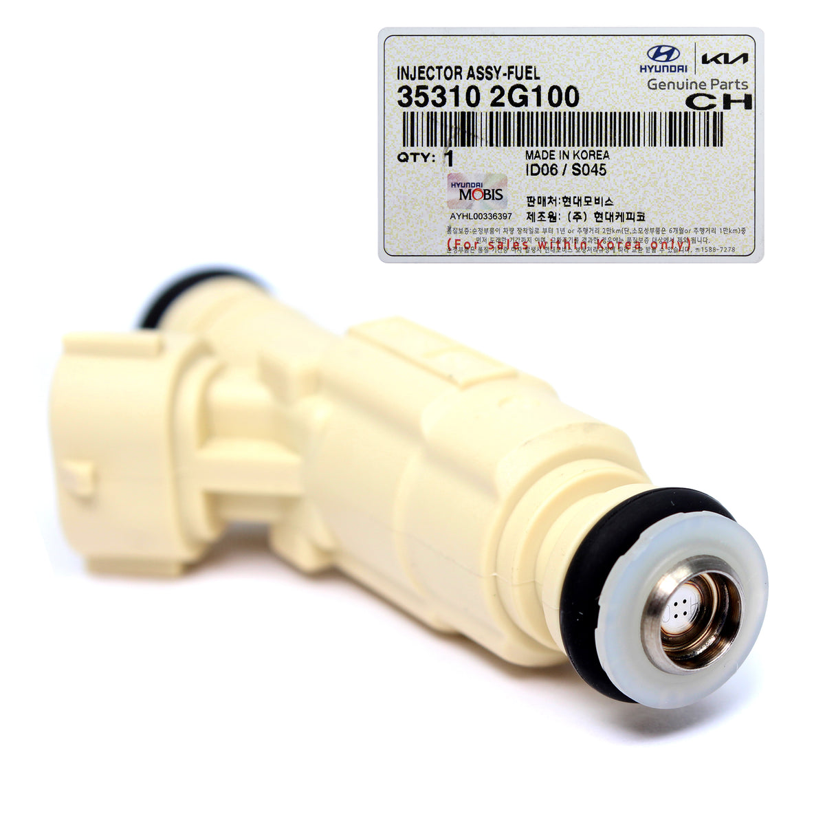 GENUINE Fuel Injector for 2010-2015 Hyundai Tucson Kia Forte 2.0L 353102G100