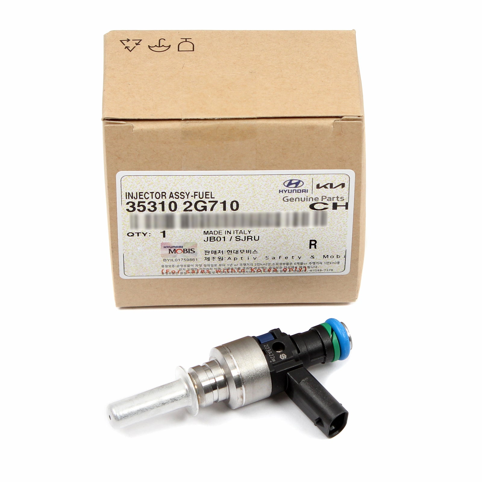 GENUINE Fuel Injector for 2011-2016 Hyundai Kia 2.4L 353102G710