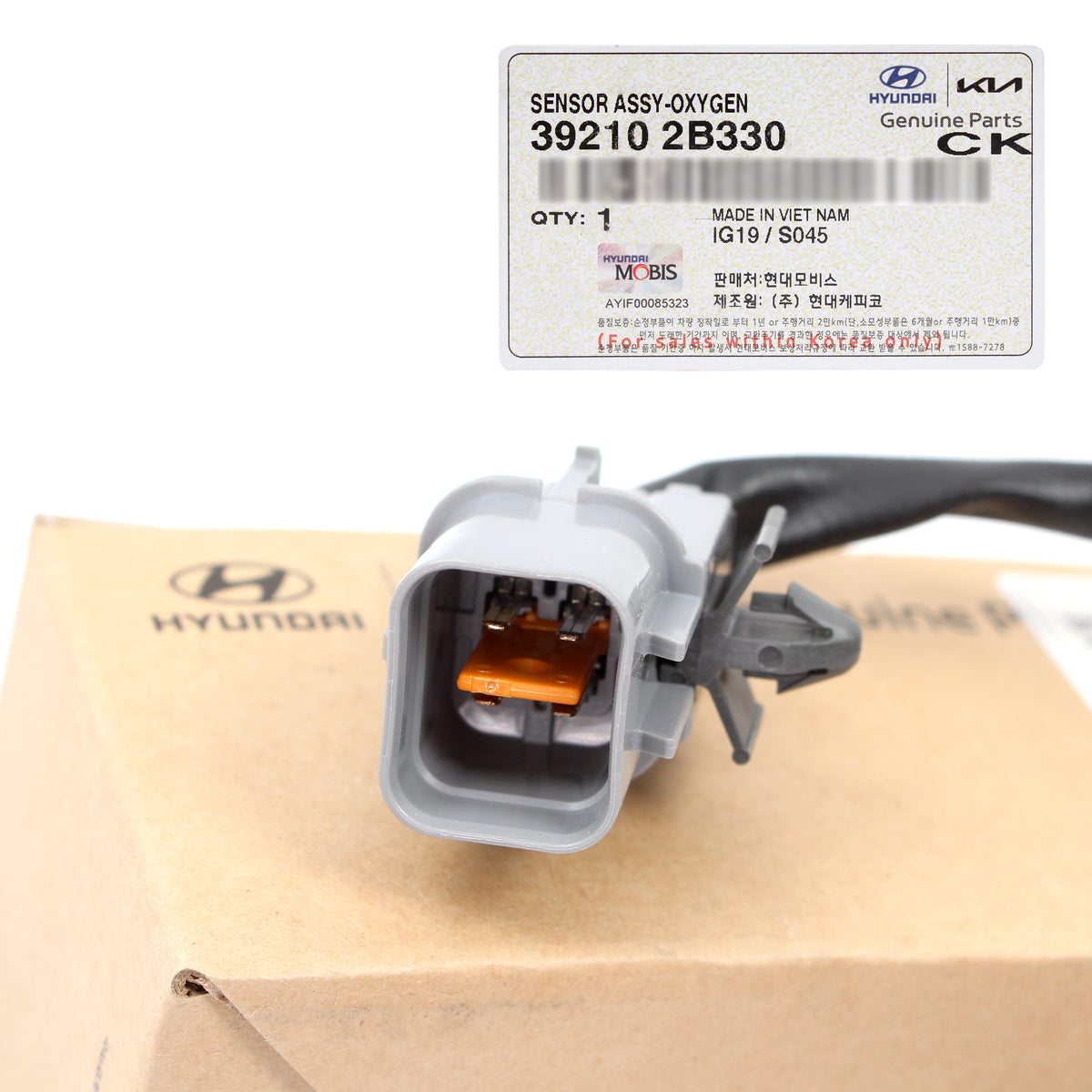 GENUINE Oxygen Sensor Rear for 15-17 Sonata 16-18 Optima 1.6L 392102B330