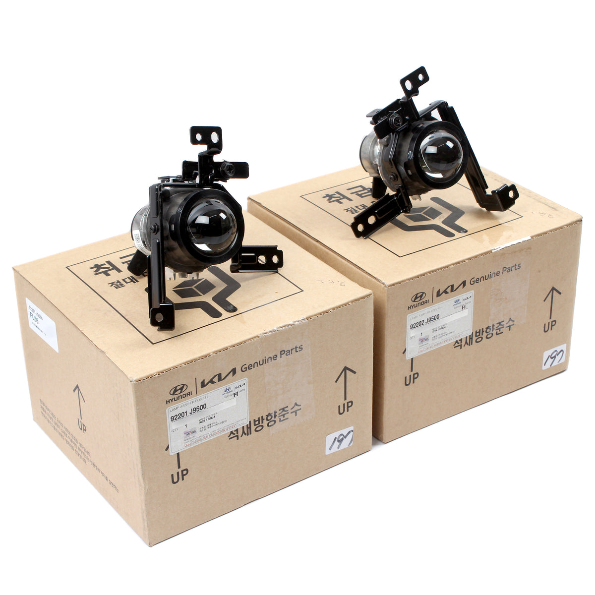 OEM Front Fog Lamps Lights LEFT &amp; RIGHT for 2022-2023 Hyundai Kona 92202J9500