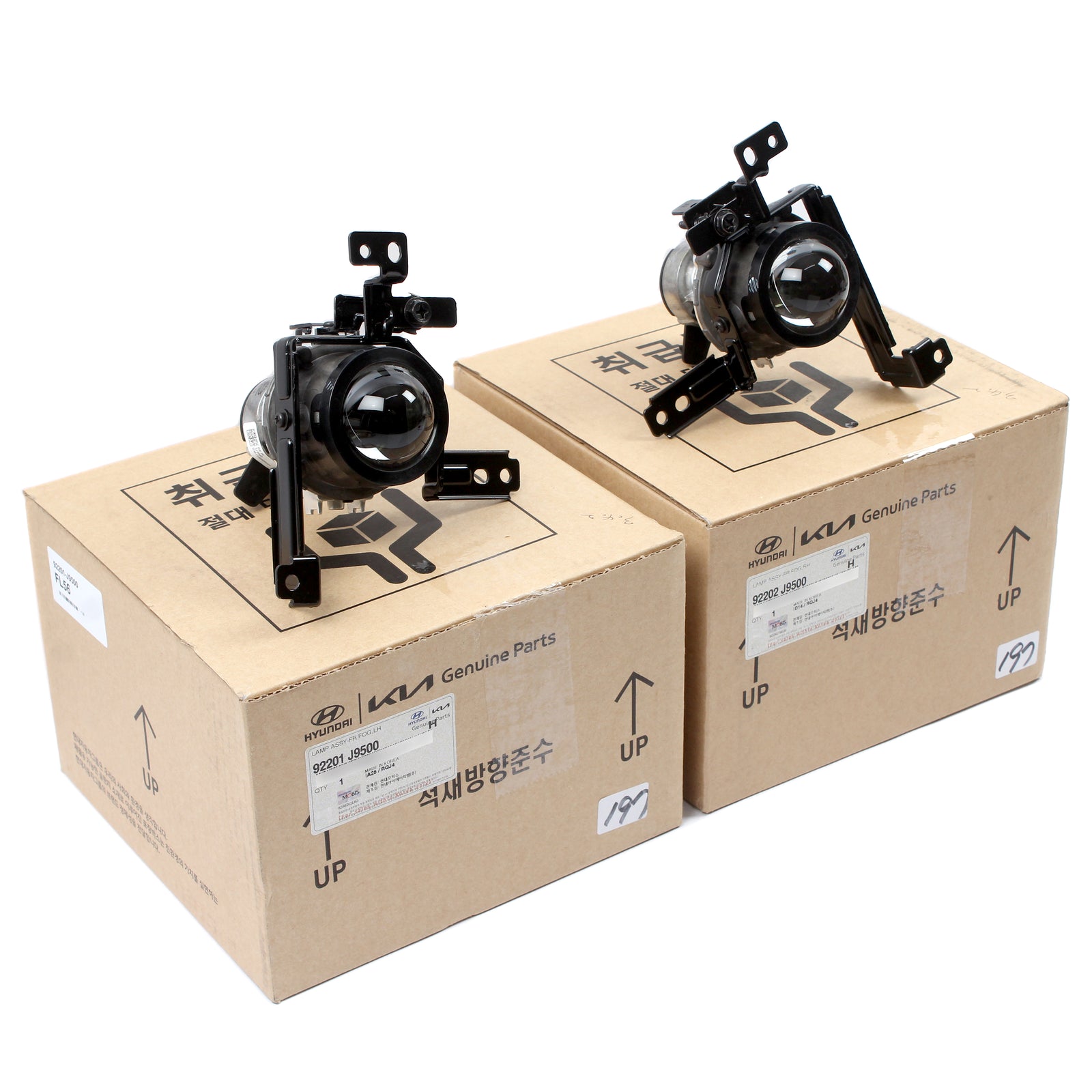 OEM Front Fog Lamps Lights LEFT & RIGHT for 2022-2023 Hyundai Kona 92202J9500
