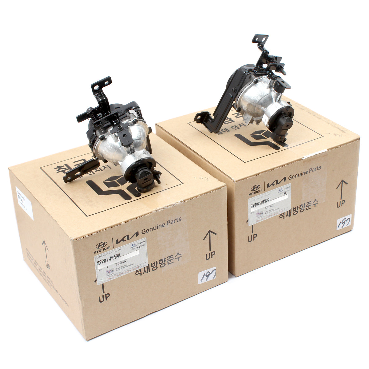 OEM Front Fog Lamps Lights LEFT &amp; RIGHT for 2022-2023 Hyundai Kona 92202J9500