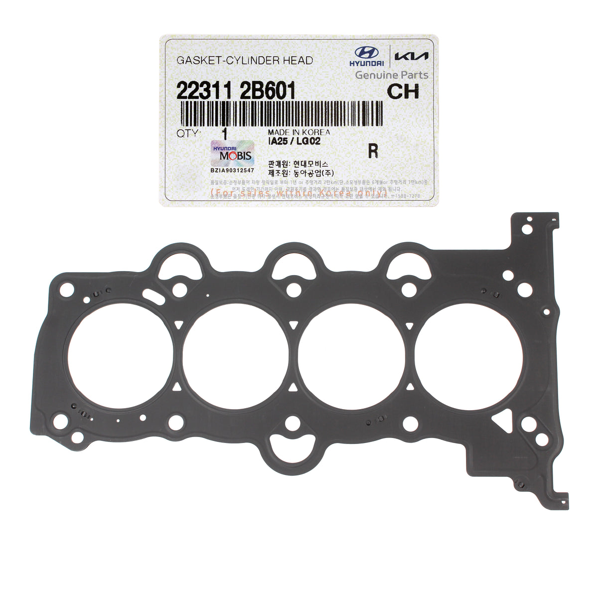 GENUINE Head Gasket for 2013-2016 Sonata Veloster Forte Koup Optima 1.6L Turbo