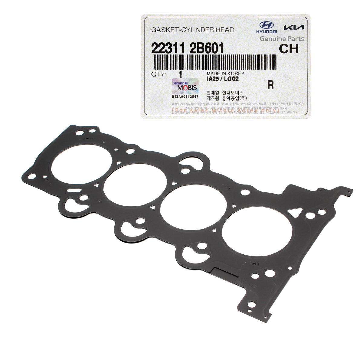 GENUINE Head Gasket for 2013-2016 Sonata Veloster Forte Koup Optima 1.6L Turbo