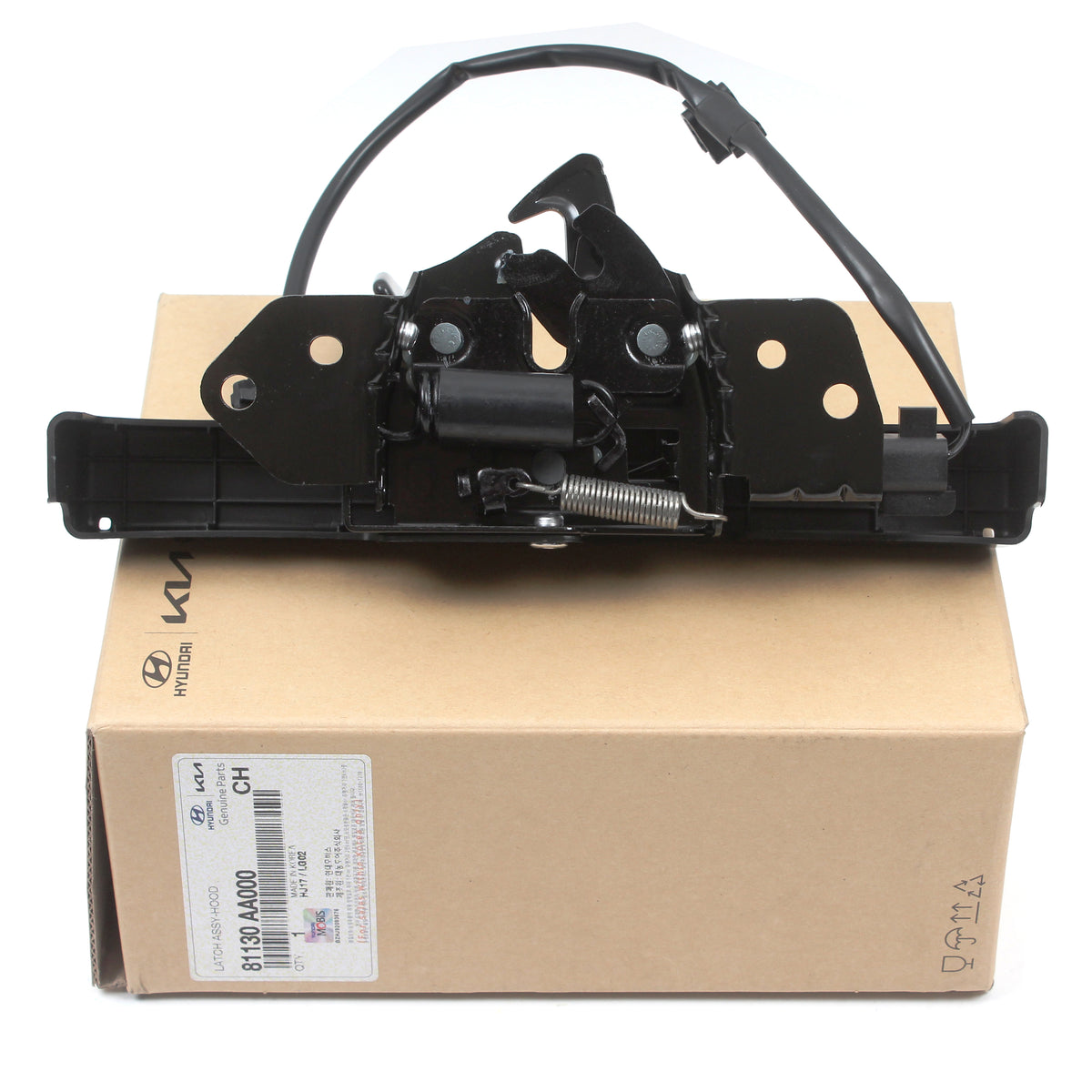 GENUINE Hood Lock Latch for 2021 2022 2023 Hyundai Elantra Sedan 81130AA000