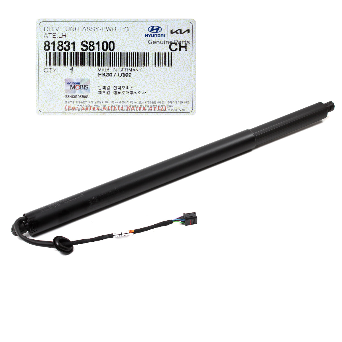 GENUINE Power Tailgate Lifts LH &amp; RH for 2020-2022 Hyundai Palisade 81841S8100