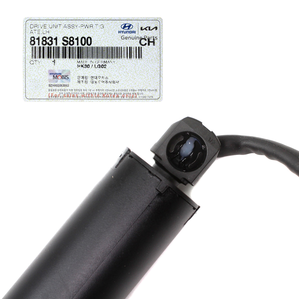 GENUINE Power Tailgate Lifts LH &amp; RH for 2020-2022 Hyundai Palisade 81841S8100