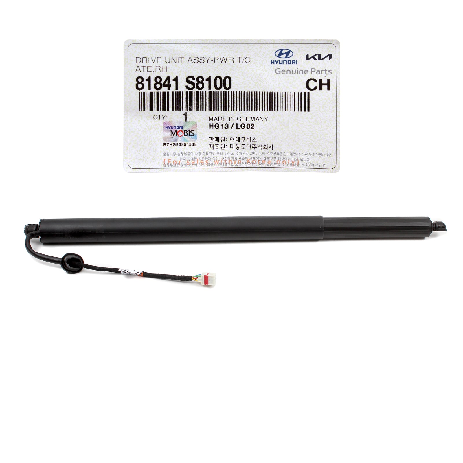 GENUINE Power Tailgate Lift RIGHT RH for 2020-2022 Hyundai Palisade 81841S8100