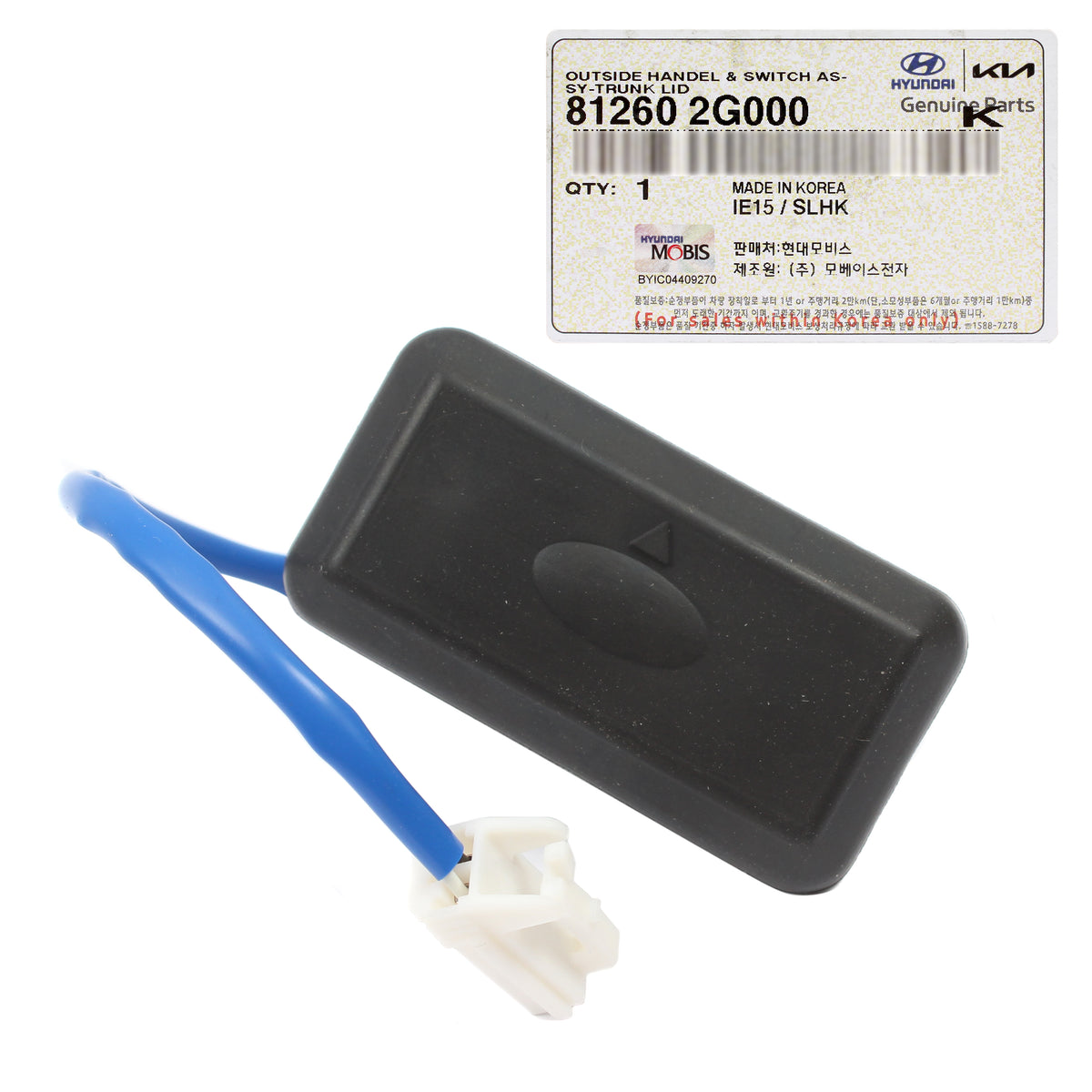 GENUINE Trunk Lid Release Handle for 2011-2016 Cadenza Forte Optima 812602G000