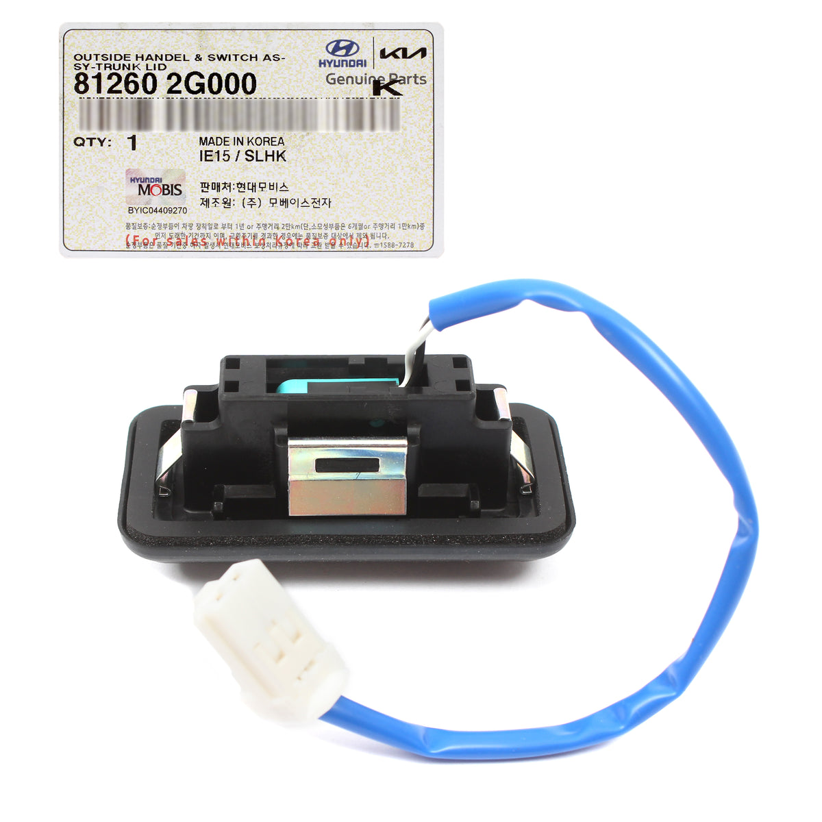 GENUINE Trunk Lid Release Handle for 2011-2016 Cadenza Forte Optima 812602G000