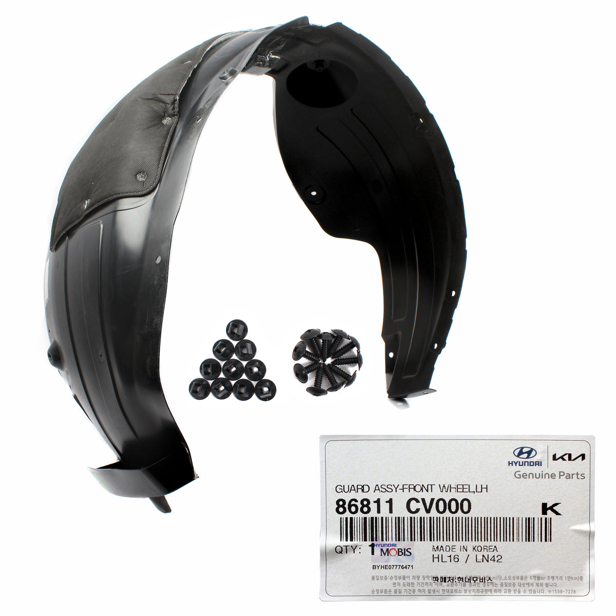 GENUINE Front Fender Liner LEFT &amp; RIGHT Side for 2022 2023 Kia EV6 86812CV000