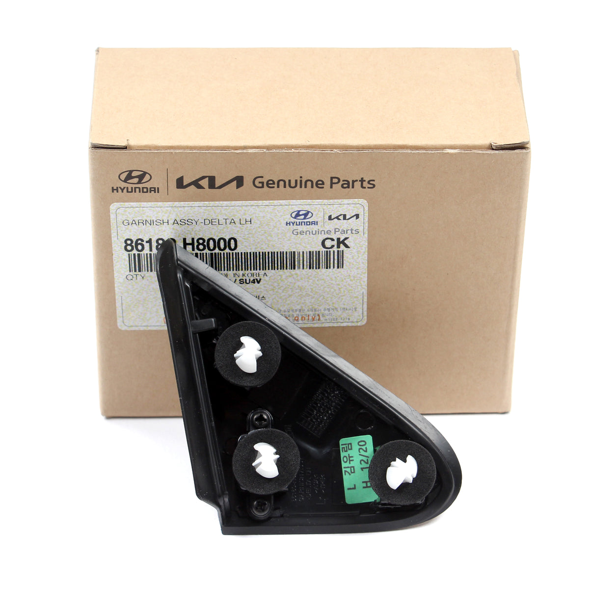 GENUINE Fender Upper Molding DELTA LEFT LH for 2018-2023 Kia Rio 86180H8000