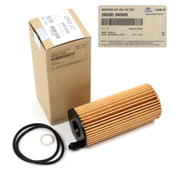 【完売品】nuu garmentfactoryウェダーオール FADE×キナリ GENUINE Oil Filter for 21-23 GENESIS G80 GV70 GV80 Carnival 3.5L