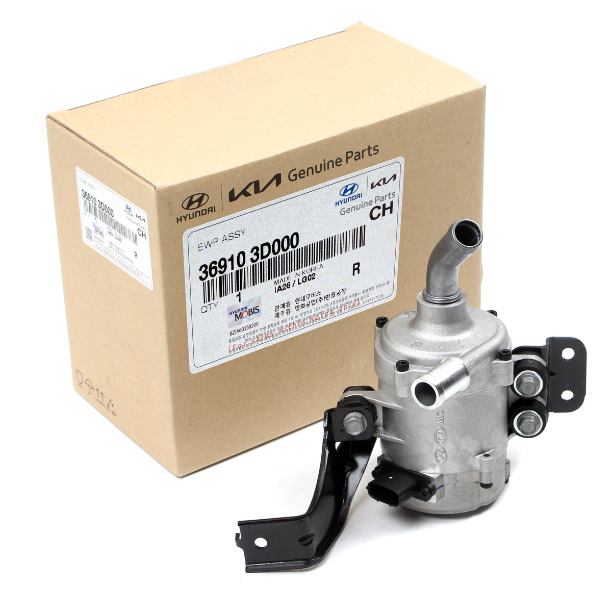 GENUINE Engine Auxiliary Water Pump for 11-13 Sonata Optima HYBRID 369103D000