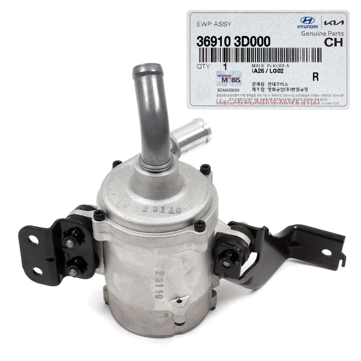 GENUINE Engine Auxiliary Water Pump for 11-13 Sonata Optima HYBRID 369103D000