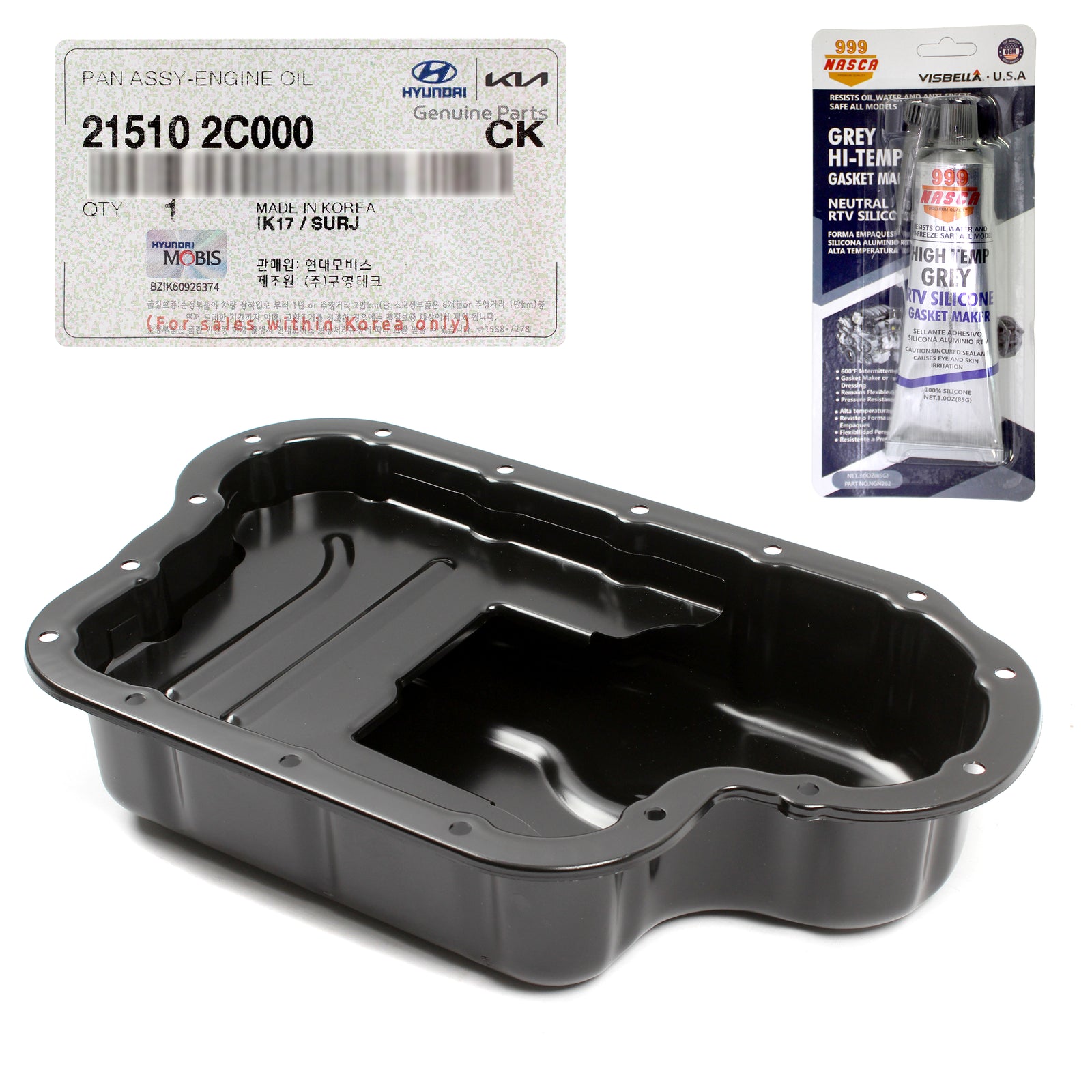 GENUINE Engine Oil Pan for 2010-2014 Hyundai Genesis Coupe 2.0L 215102C000