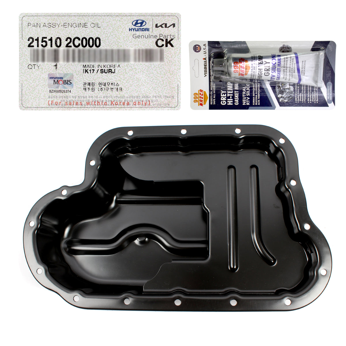 GENUINE Engine Oil Pan for 2010-2014 Hyundai Genesis Coupe 2.0L 215102C000