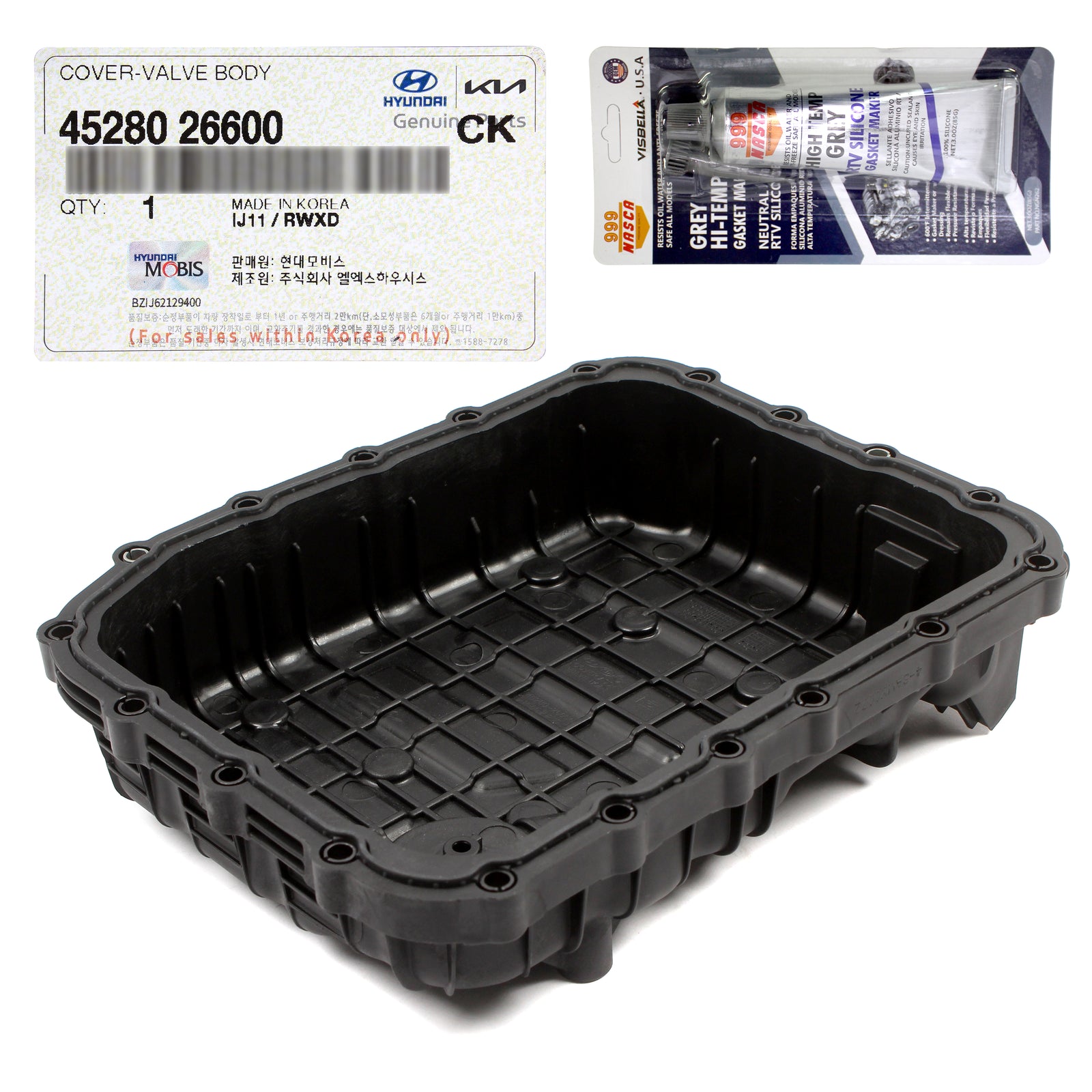 OEM Valve Body Transmission Oil Pan for 16-21 Hyundai Tucson FWD 4528026600