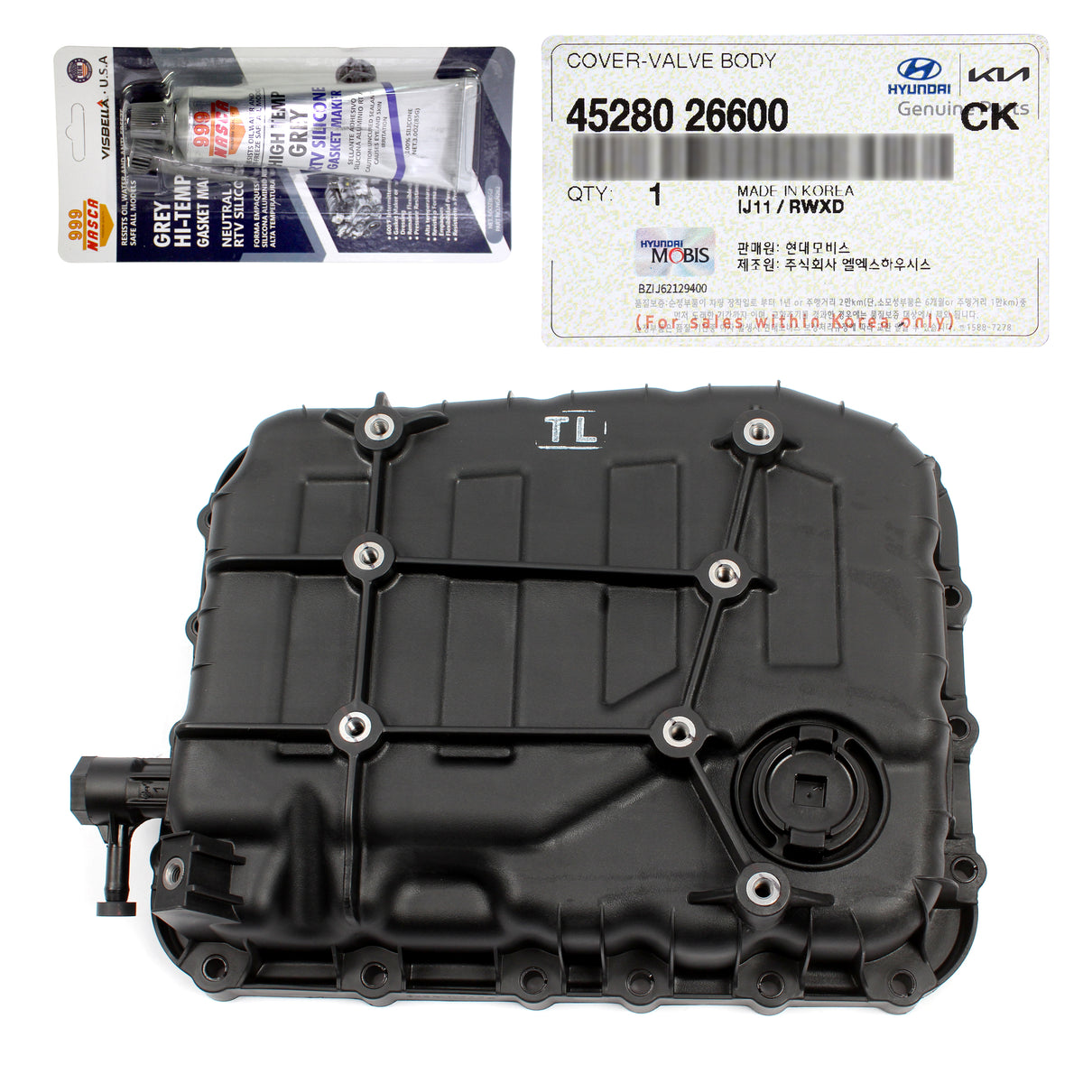 OEM Valve Body Transmission Oil Pan for 16-21 Hyundai Tucson FWD 4528026600