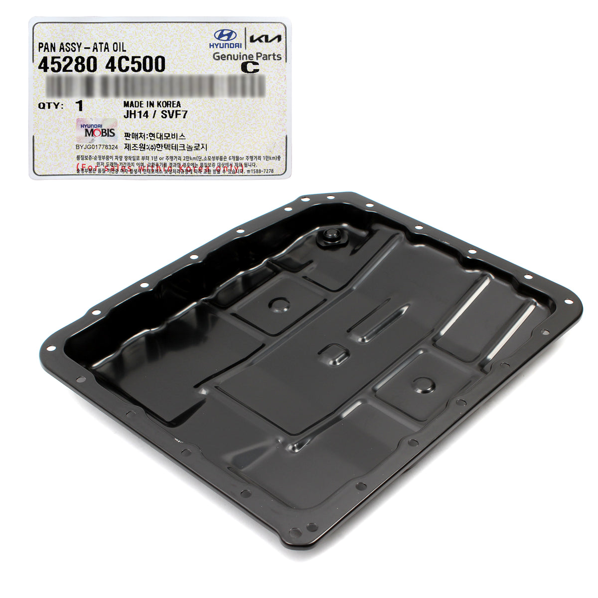 GENUINE Transmission Oil Pan Fits 2009-2012 KIA Borrego 3.8L 452804C500