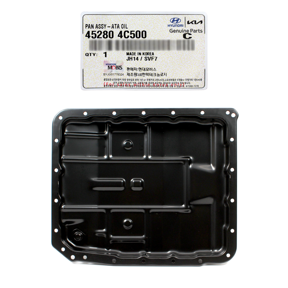 GENUINE Transmission Oil Pan Fits 2009-2012 KIA Borrego 3.8L 452804C500