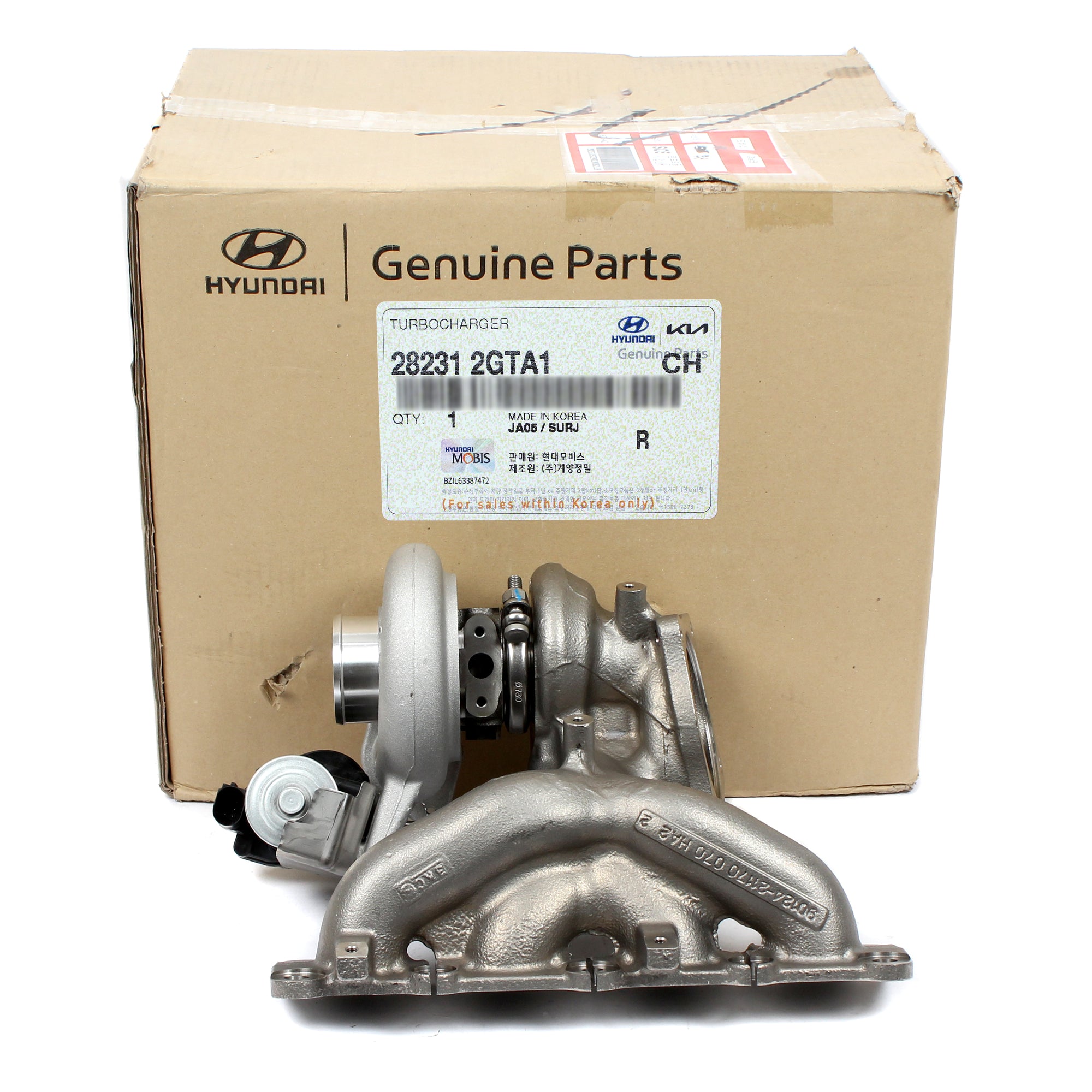 GENUINE Turbocharger for 2015-2020 Santa Fe Sonata 2.0L 282312GTA1