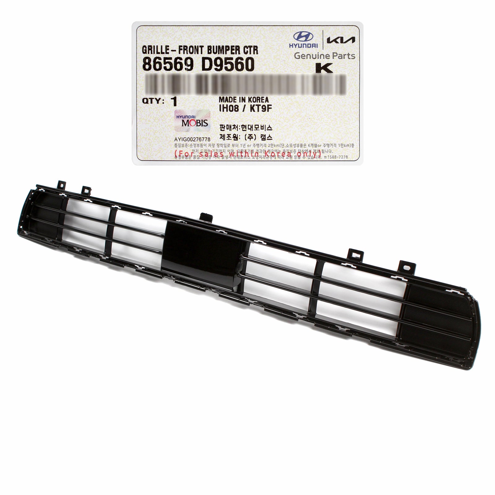 GENUINE Front Bumper Lower Grille Sensor for 2020-2022 Kia Sportage 86569D9560