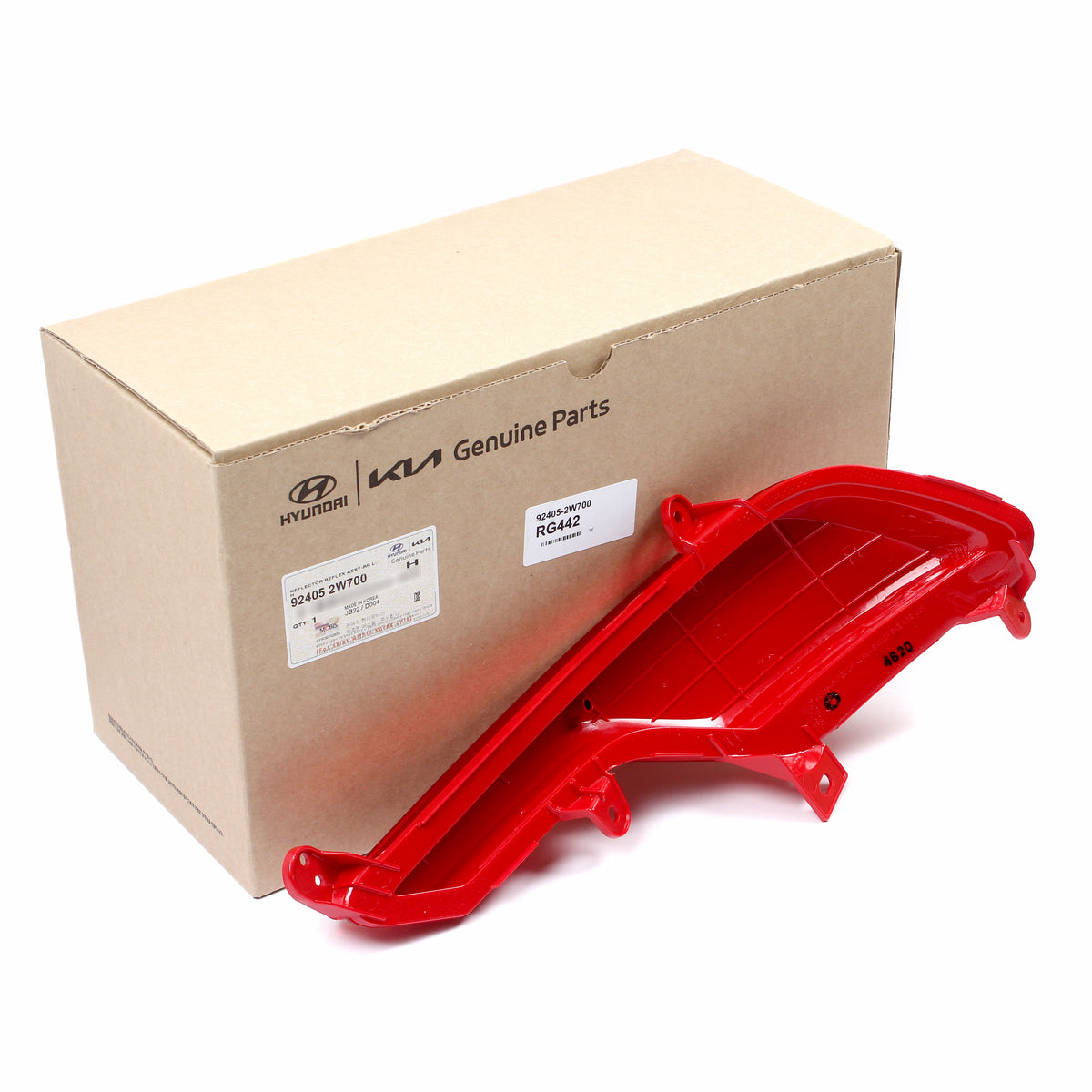 OEM REAR Bumper Reflector LEFT for 2017-2018 Hyundai Santa Fe Sport 924052W700