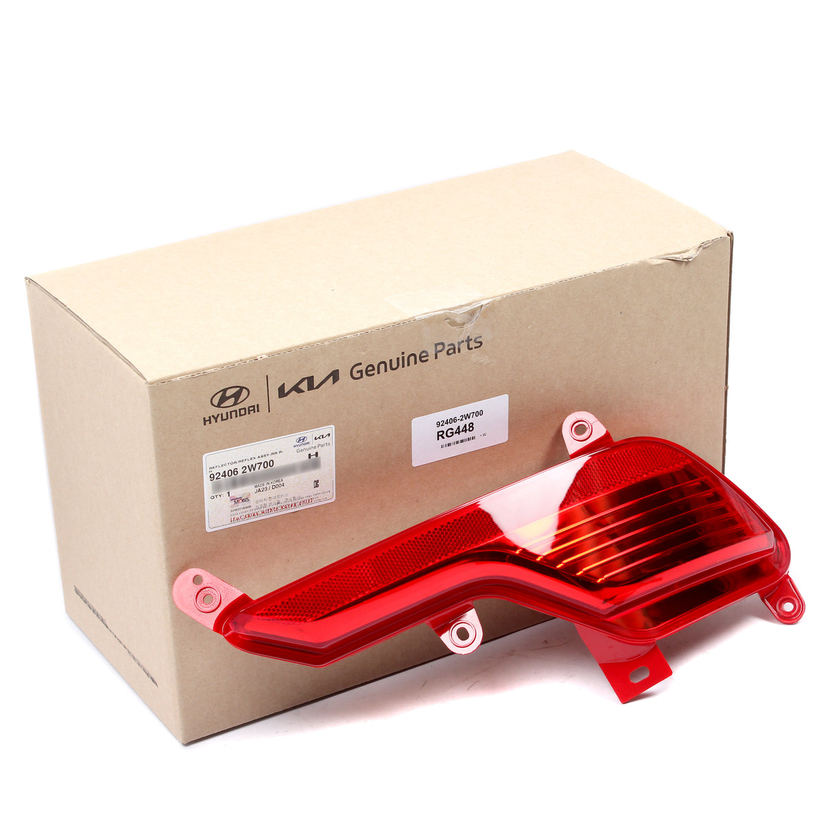 OEM REAR Bumper Reflectors LEFT &amp; RIGHT for 2017-2018 Hyundai Santa Fe Sport