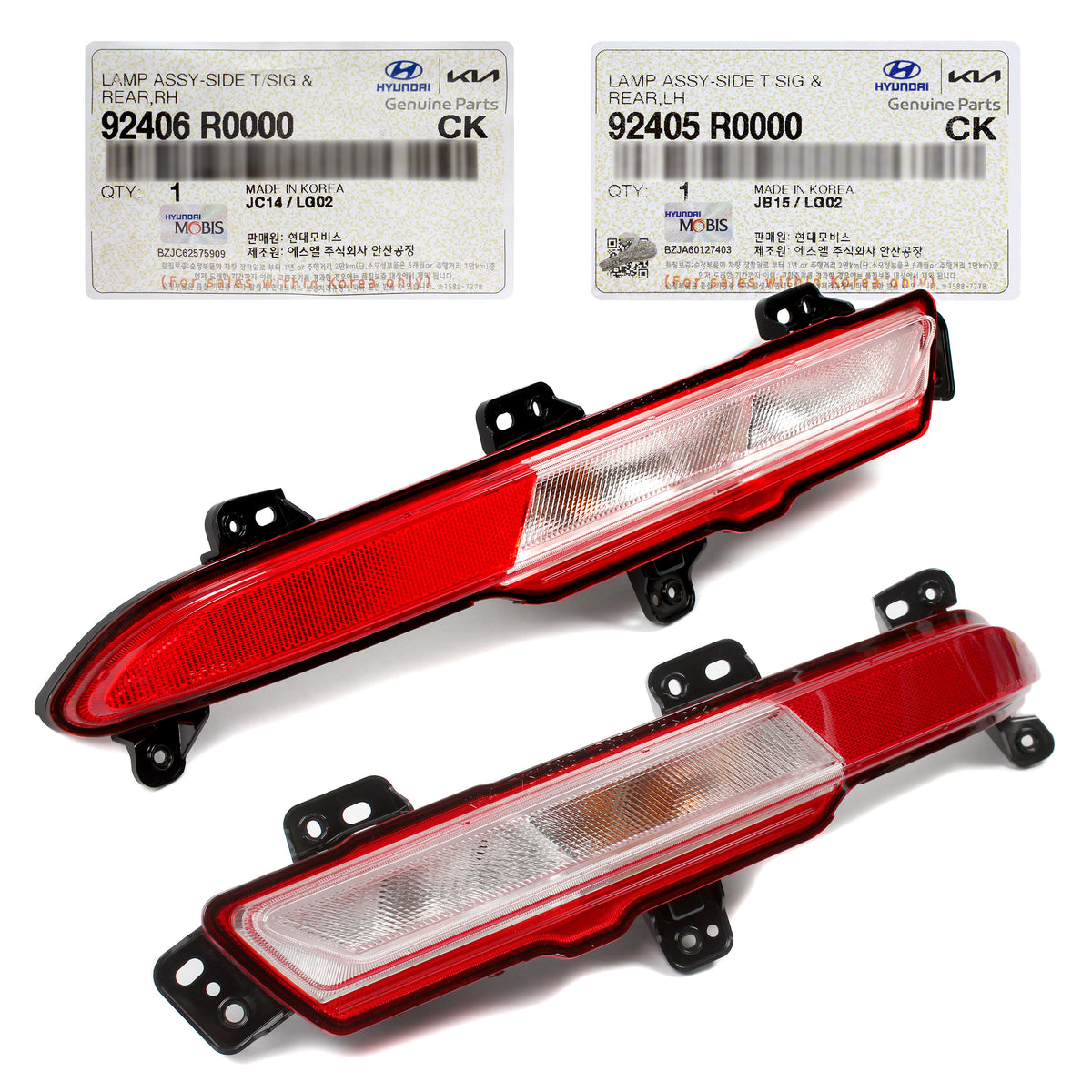 GENUINE Rear Bumper Reflector Signal Lamps LEFT &amp; RIGHT for 2022-2023 Carnival