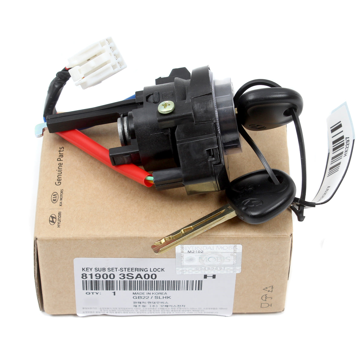 GENUINE Ignition Lock Cylinder for 2011-2014 Hyundai Sonata 819003SA00