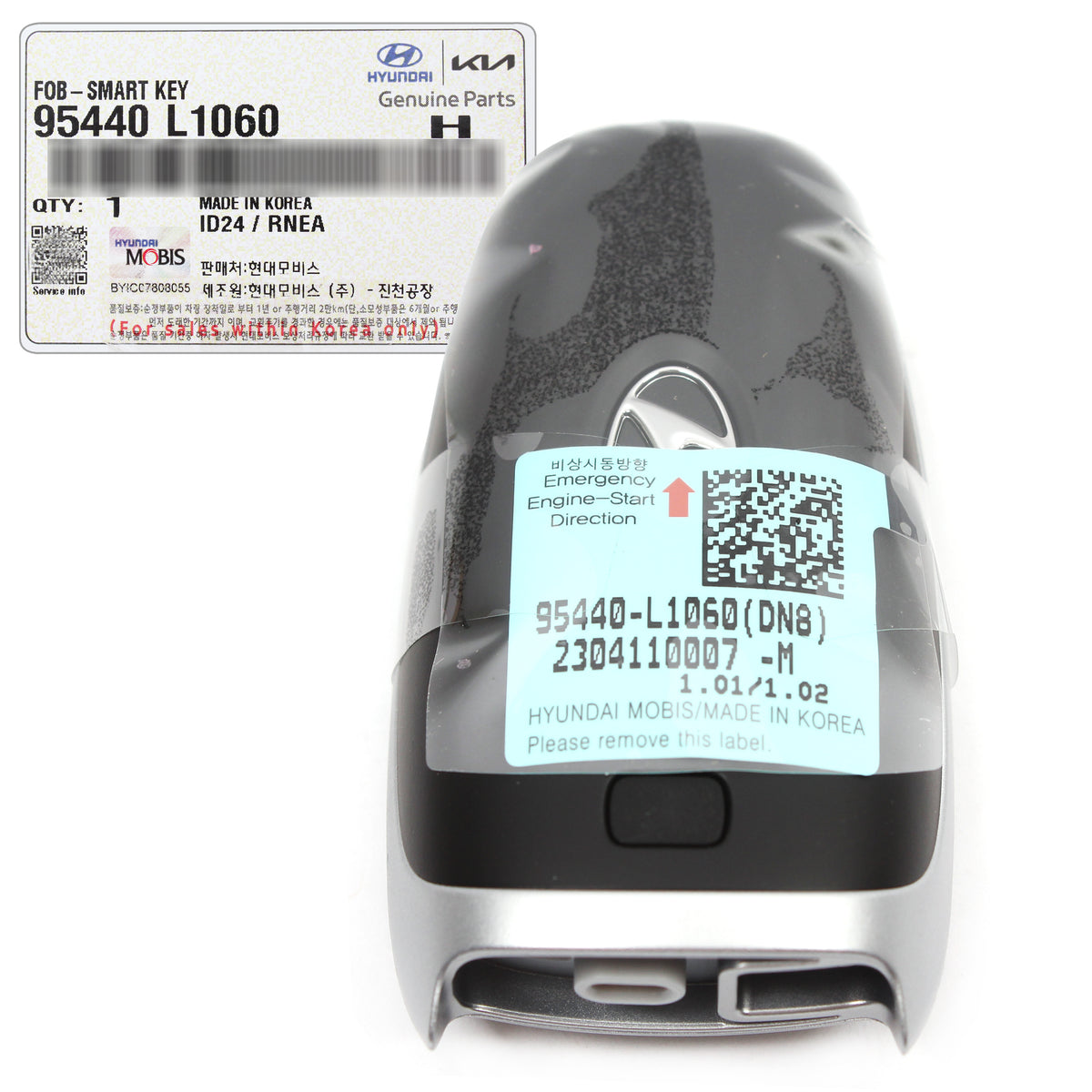 GENUINE FOB Keyless Entry Remote Blank Key for 2020, 2021, 2022, 23 Hyundai Sonata 95440L1060