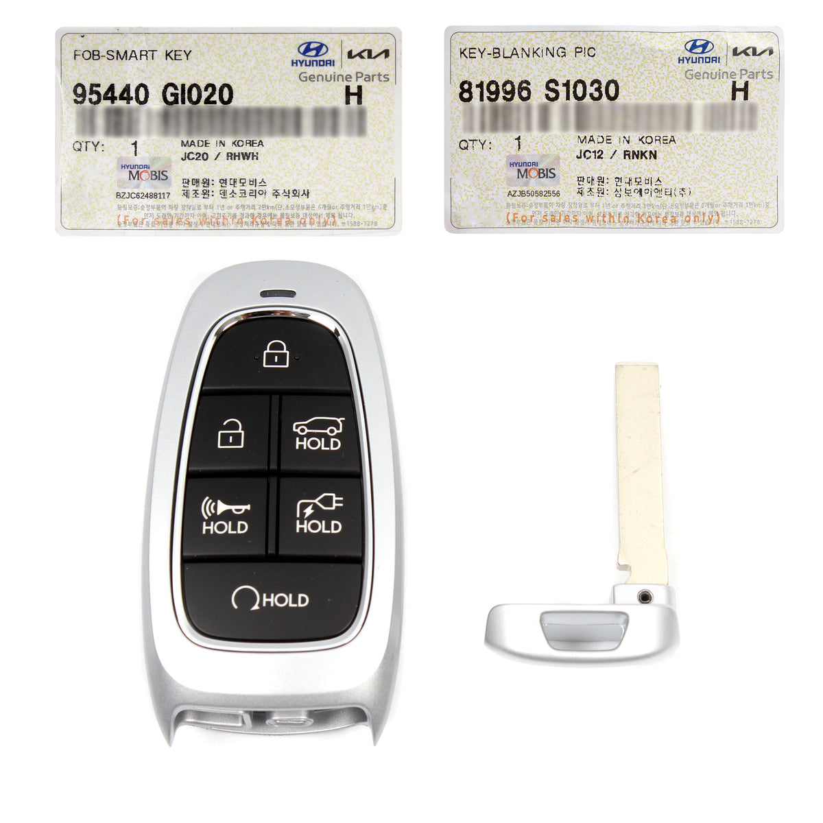 GENUINE FOB Keyless Entry Remote Blank Key for 22-23 Hyundai IONIQ5 95440GI020