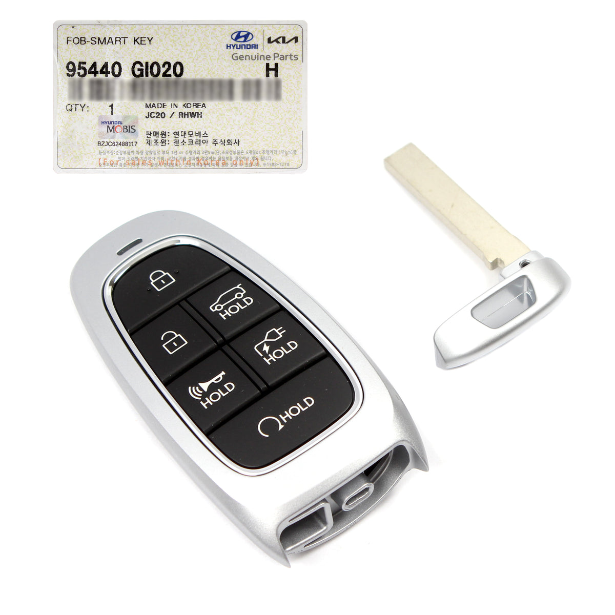 GENUINE FOB Keyless Entry Remote Blank Key for 22-23 Hyundai IONIQ5 95440GI020