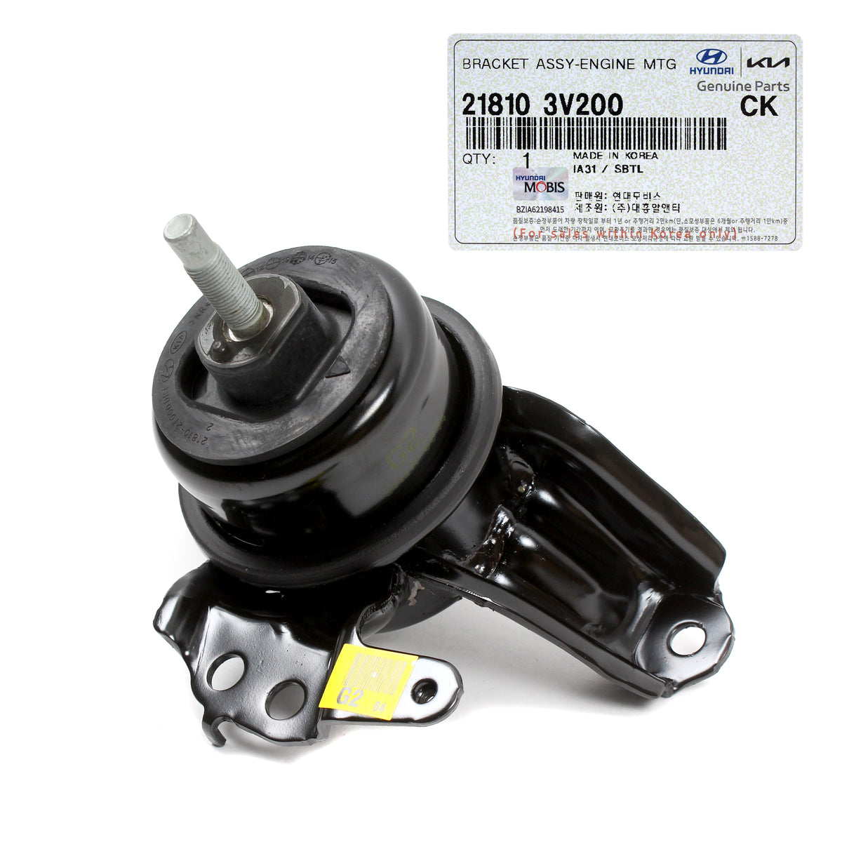 GENUINE Engine Mount RIGHT RH for 11-17 Azera Sonata Cadenza Optima 218103V200