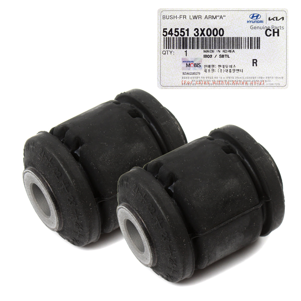 OEM Front Lower Control Arm Bushings for 11-22 Hyundai Kia 545513X000