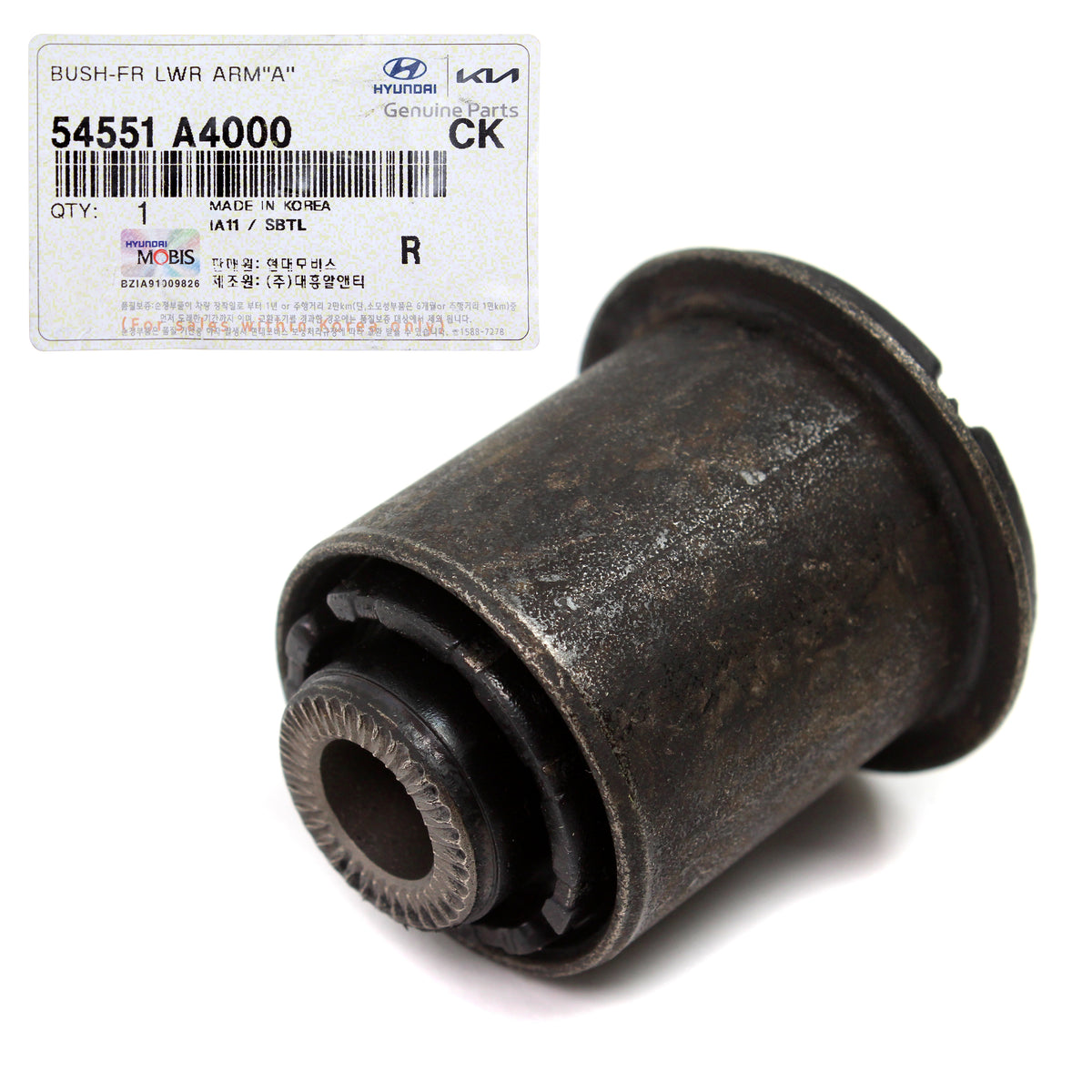 GENUINE Front Lower Control Arm Bushing for 14-21 Hyundai Kia 54551A4000