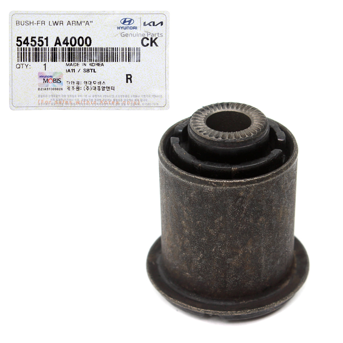 GENUINE Front Lower Control Arm Bushing for 14-21 Hyundai Kia 54551A4000