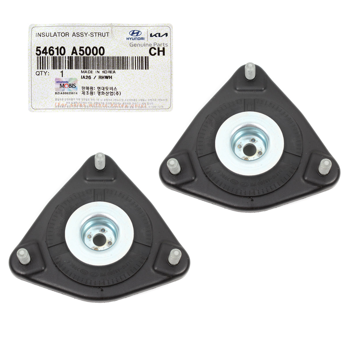 GENUINE Strut Mounts for 2013-2017 Elantra GT 2014-2018 Forte Koup 54610A5000
