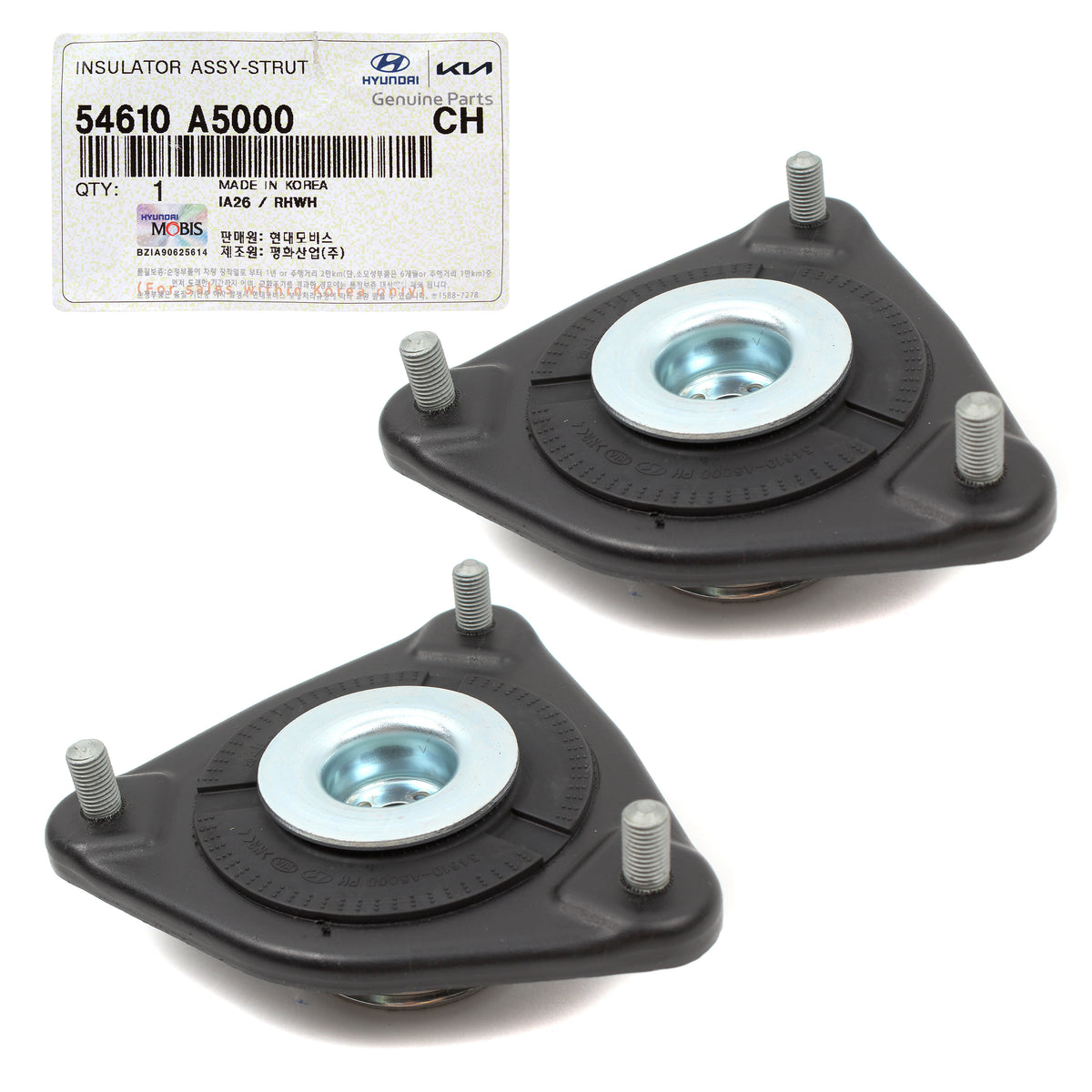 GENUINE Strut Mounts for 2013-2017 Elantra GT 2014-2018 Forte Koup 54610A5000